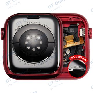 Châssis pour Apple Watch Series 7 (45MM) (origine d'occasion — grade A, version GPS, Aluminum / Red)