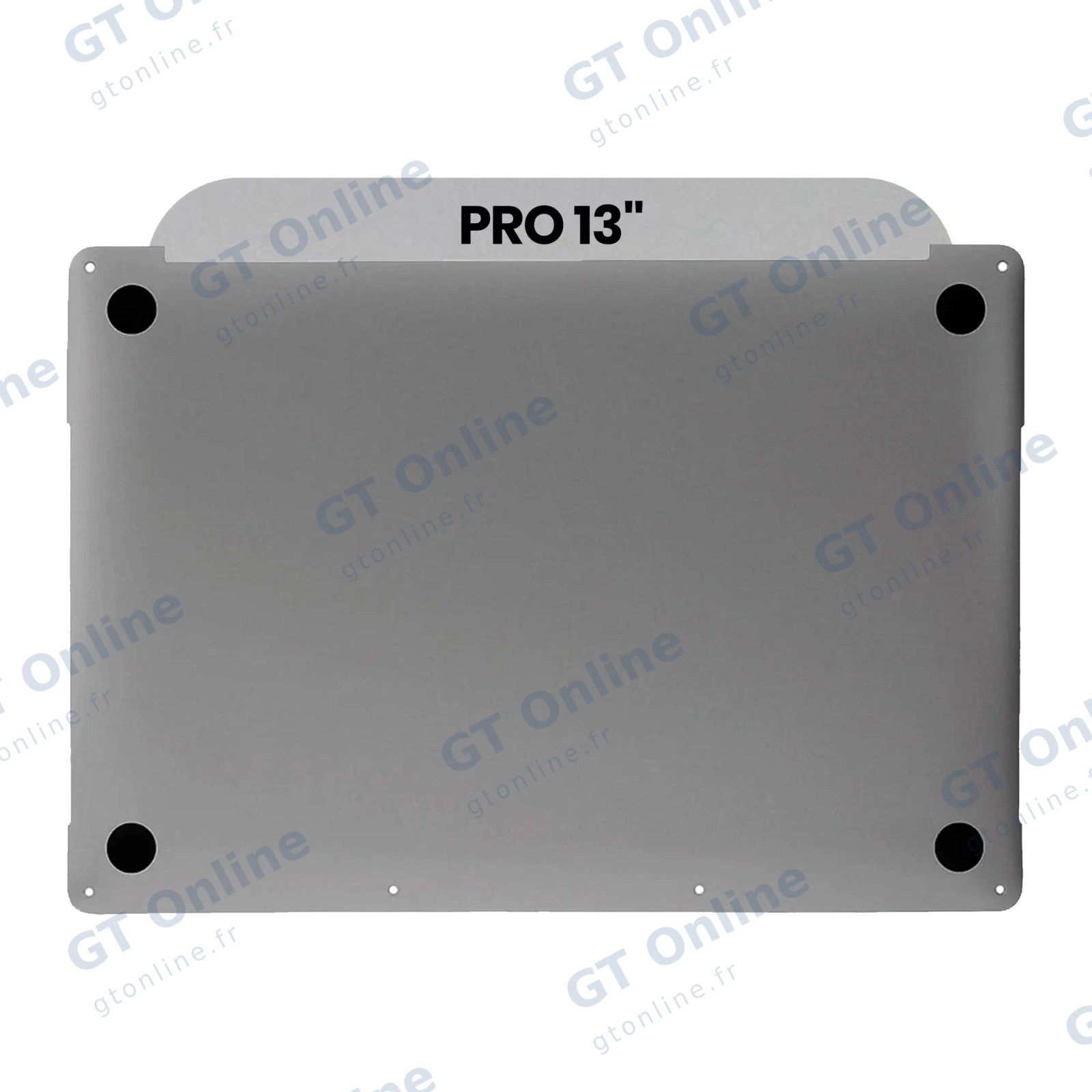 Coque inférieure pour Apple MacBook Pro 13" A1706 (2016-2017) / A1989 (2018-2019) (origine neuve, gris sidéral)