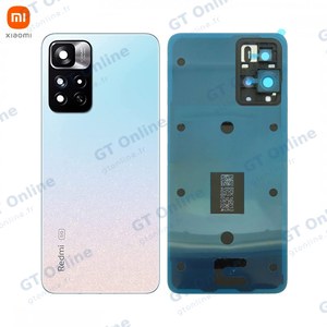 Cache Arrière Original Xiaomi Redmi Note 11 Pro+ 5G 56000CK16U00 Bleu Etoile