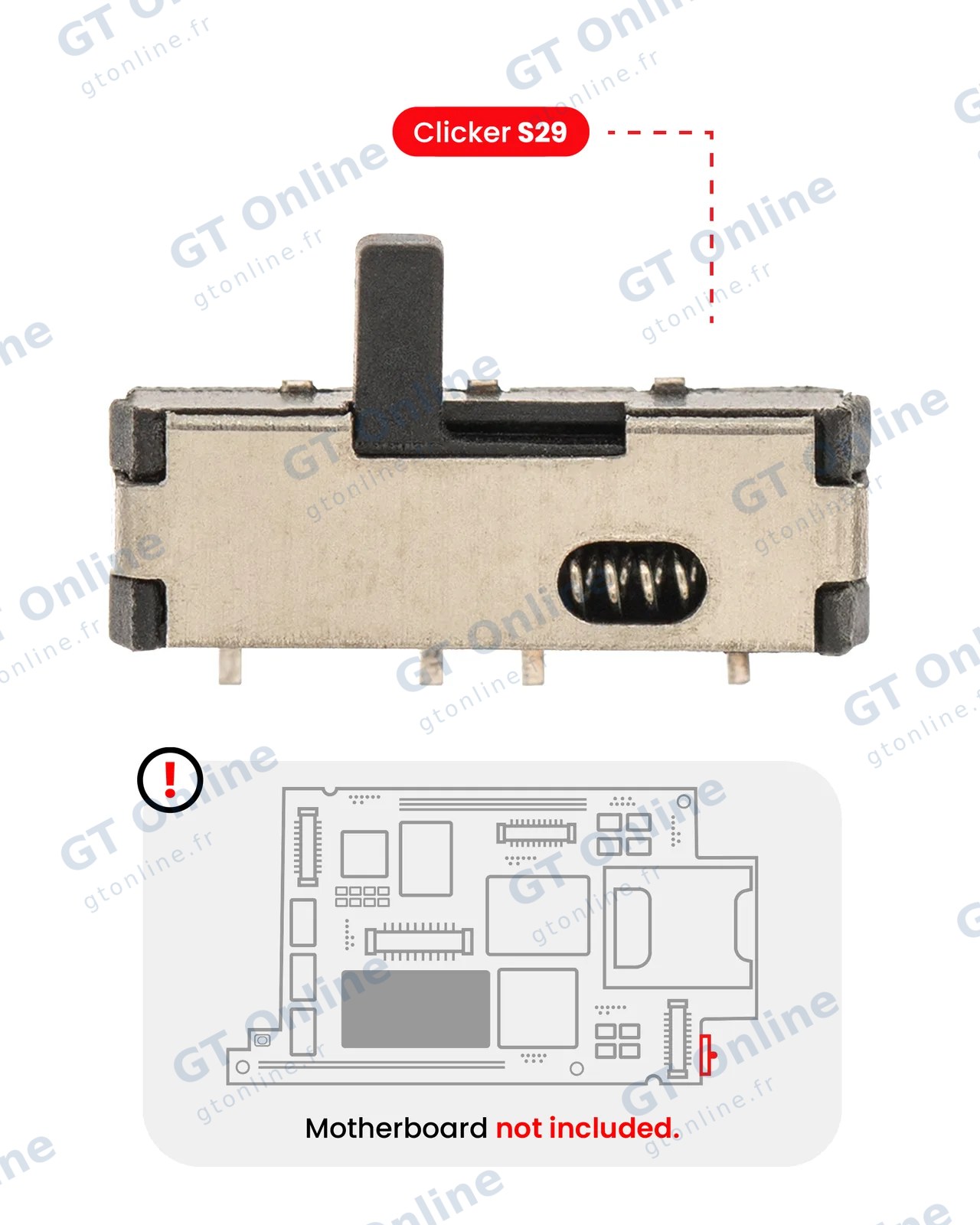Pièce à microsouder pour Clicker S29
