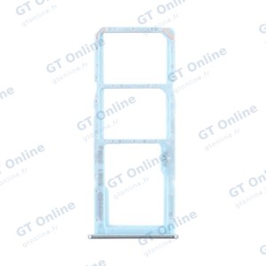 Tiroir Sim Premium Samsung Galaxy A71 A715 Bleu Prismatique