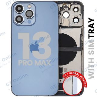 Châssis pour Apple iPhone 13 Pro Max (version EU, origine d'occasion — grade A, Sierra Blue)