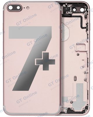 Châssis pour Apple iPhone 7 Plus (origine d'occasion — grade A, Rose Gold)