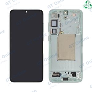 Écran Tactile Original Pulled avec Châssis (PIEC) Samsung Galaxy S25 Plus S936 Vert d'Eau