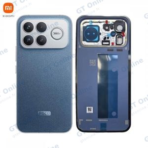 Cache Arrière Original Xiaomi Poco F8 Ultra 5600180P11U00 Bleu