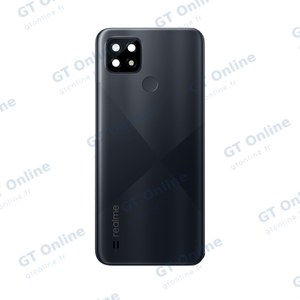 Cache Arrière Premium Realme C21 Noir Hache