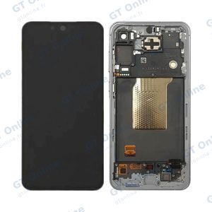 Écran Tactile Original Assembled avec Châssis Compatible Samsung Galaxy A55 5G A556 GH82-34305B Bleu