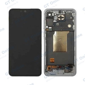Écran Tactile Original Assembled avec Châssis Compatible Samsung Galaxy A55 5G A556 GH82-34305B Bleu