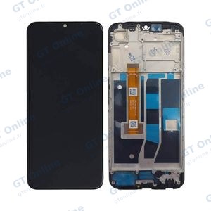Écran Tactile Premium avec Châssis OPPO A16 4G/A16s Noir