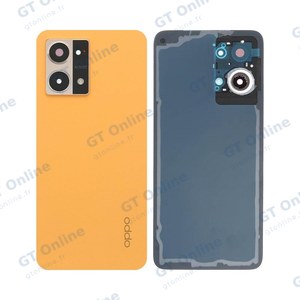 Cache Arrière Premium OPPO Reno 7 4G Orange Crépuscule