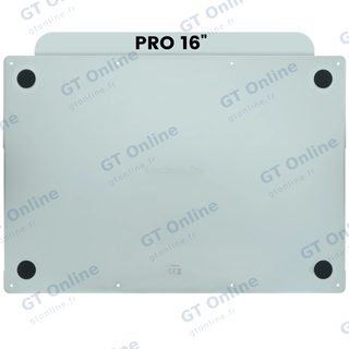 Coque inférieure pour Apple MacBook Pro 16" A3428 (2026) (origine, argent)