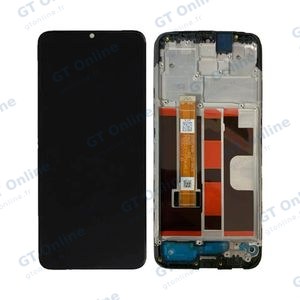 Écran Tactile OEM avec Châssis OPPO A9 2020 CPH1939 CPH1941 CPH1937 Noir