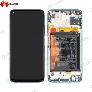 Bloc Écran Complet avec Châssis et Batterie Original Huawei P40 Lite 02353KGA Crush Green