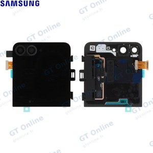 Écran Tactile Externe Original Samsung Galaxy Z Flip 6 5G F741 GH97-30012E Noir