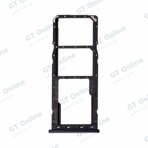 Tiroir Sim Premium Samsung Galaxy A7 2018 A750 Noir