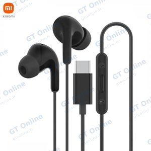 Écouteurs Filaires USB-C Xiaomi BHR8930GL Noir
