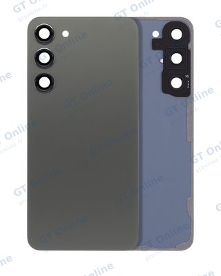 Capot arrière avec lentilles pour Samsung Galaxy S23 5G (pack service origine, vert) — vue 1