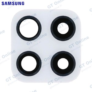 Lentille Original Samsung Galaxy M22 M225 GH64-08567B Blanc