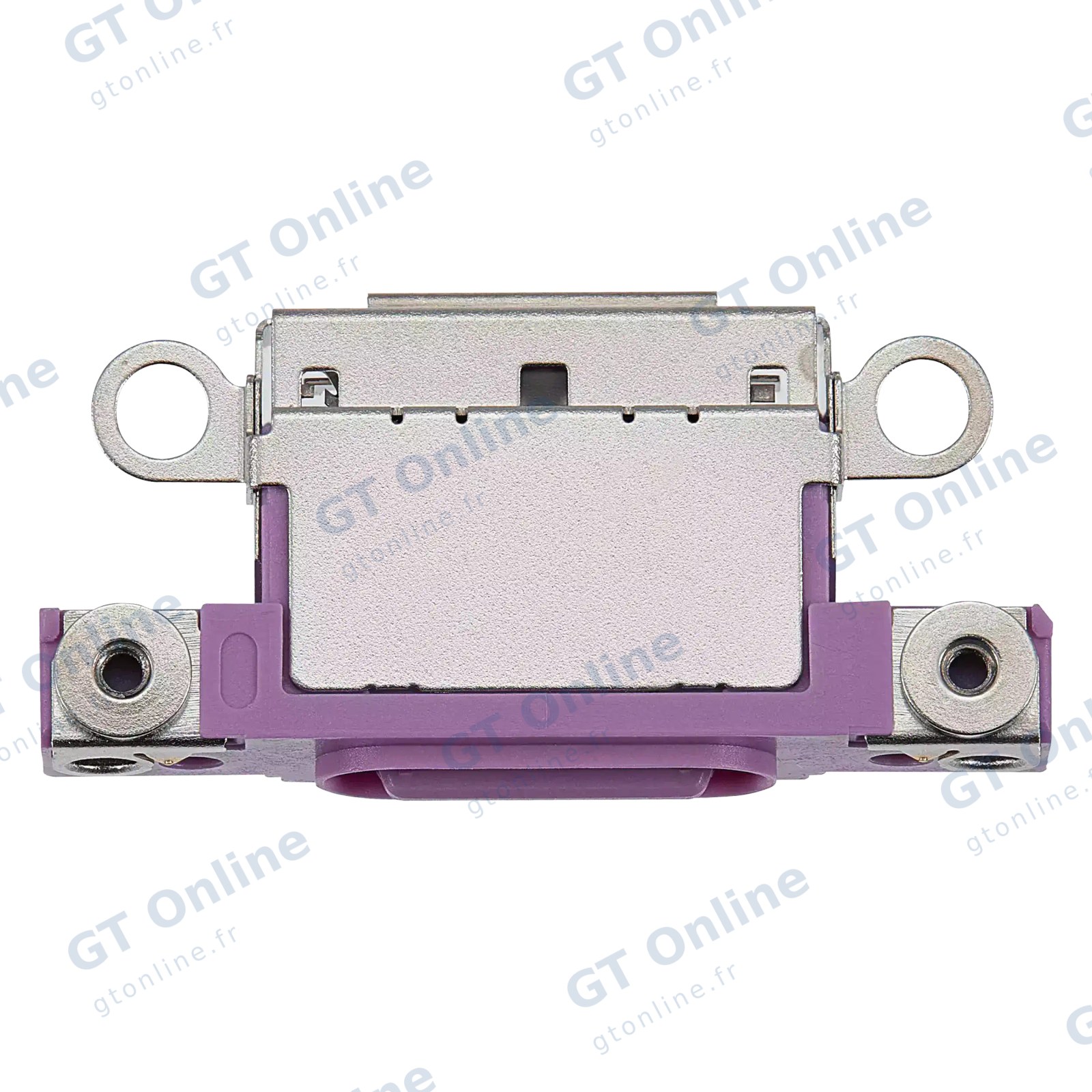 Connecteur de charge nu à souder pour Apple iPhone 16 / 16 Plus (rose, lot de 10)