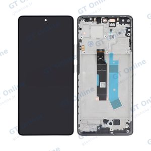 Écran Tactile Original Pulled avec Châssis (PIEC) Xiaomi Redmi Note 14 Pro 4G Noir
