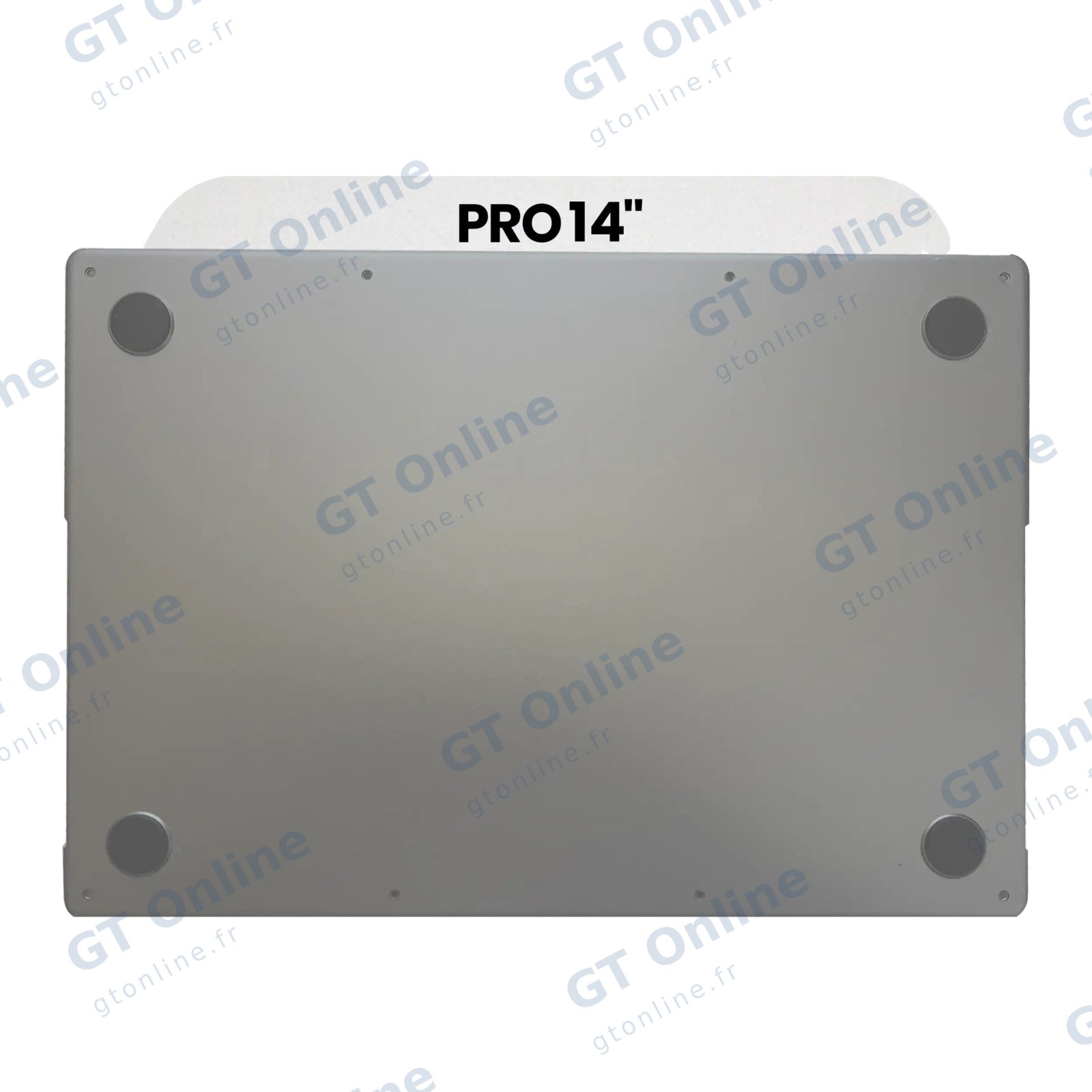 Coque inférieure pour Apple MacBook Pro 14" A2442 (2021) (origine neuve, gris sidéral)