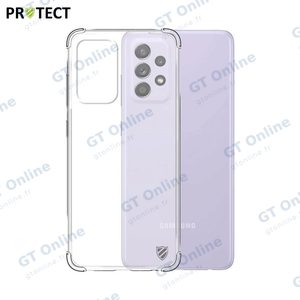 Pack de 10 Coques Silicone Renforcée PROTECT pour Samsung Galaxy A52 5G A526/Galaxy A52 4G A525 Bulk Transparent