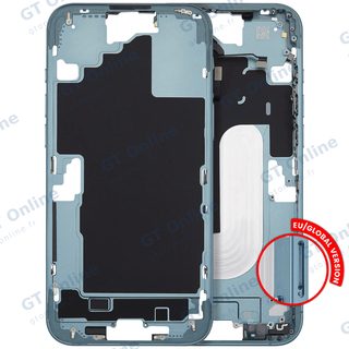Châssis pour Apple iPhone 16 Plus (version EU, compatible premium, Teal)