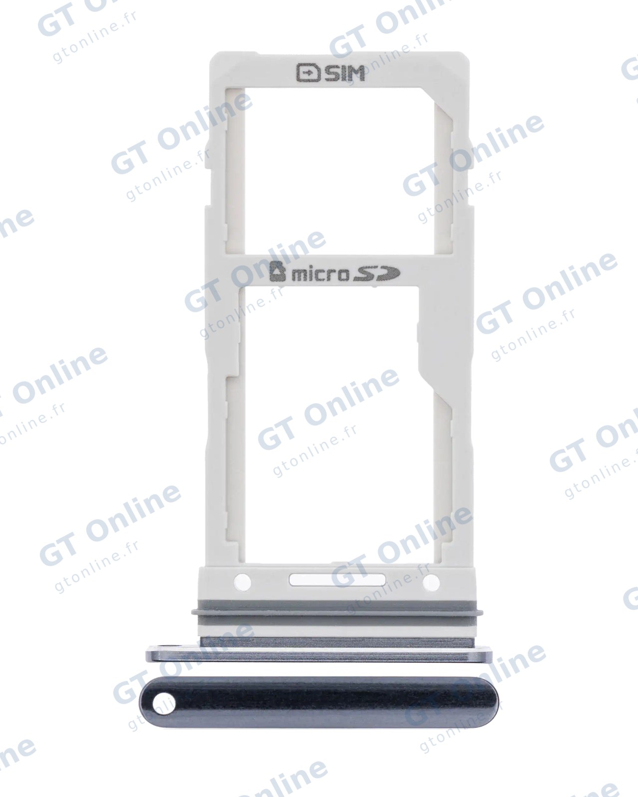 Tiroir SIM pour LG G7 ThinQ (gris Platinum)