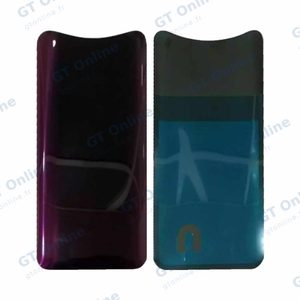 Cache Arrière Premium OPPO Find X Rouge