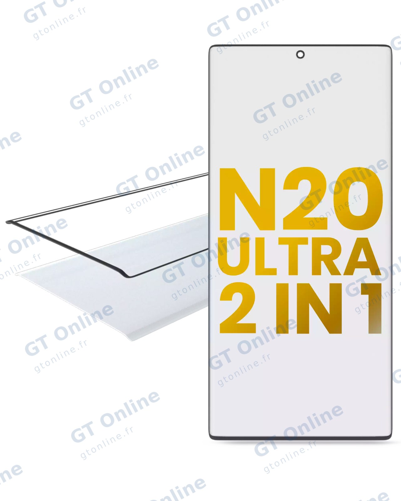 Vitre d’écran avec OCA pour Samsung Galaxy Note 20 Ultra