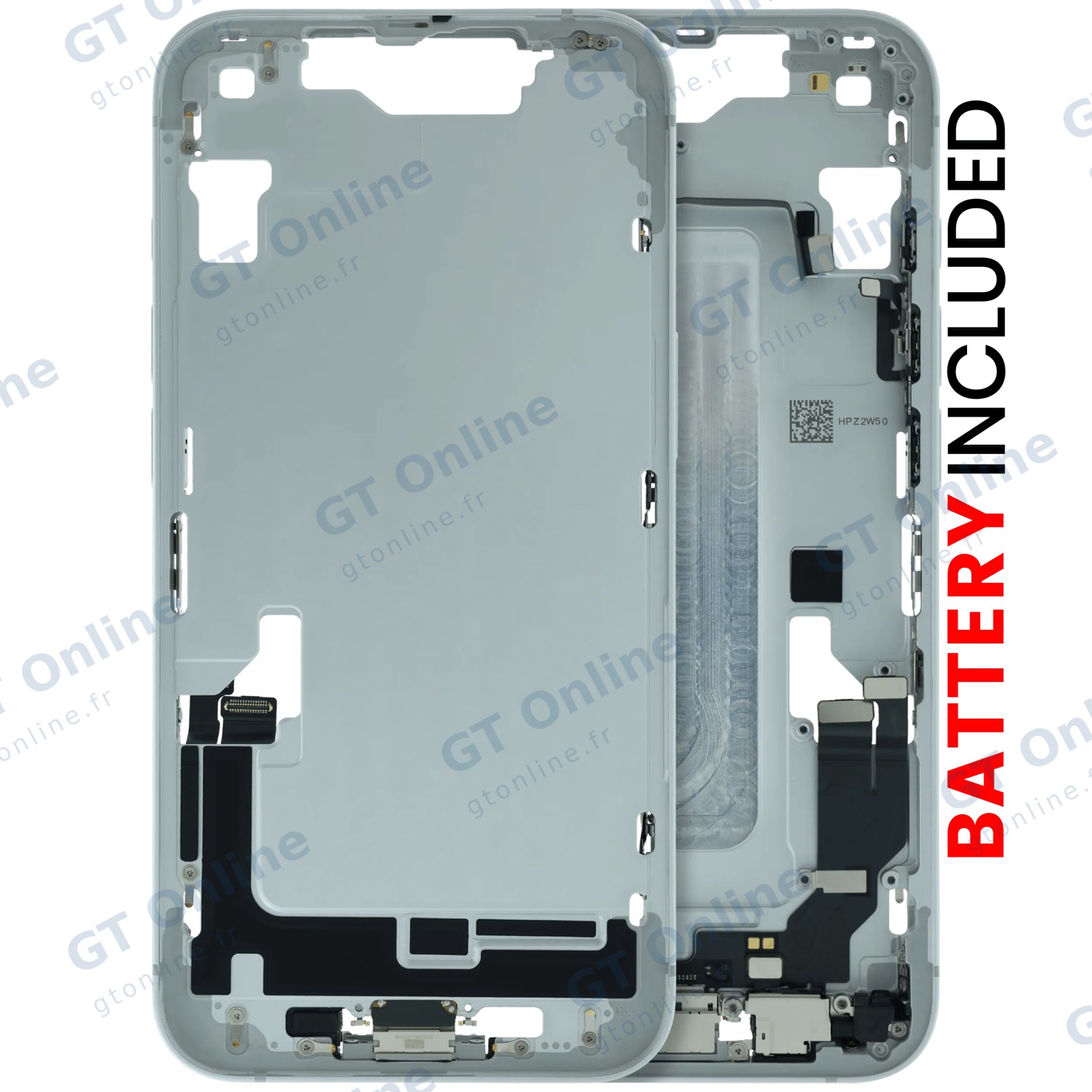 Châssis pour Apple iPhone 17e (origine, blanc)