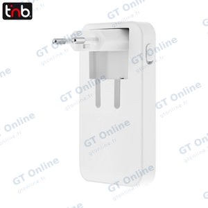 Chargeur Secteur Multi GaN T'nb avec Prise Pliable 65W CHFOLD65W