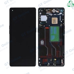 Écran Tactile Original Refurb avec Châssis (PIEC) OPPO Find X3 Neo Noir Starlight