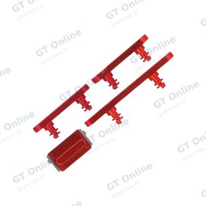 Bouton On/Off et Volume Apple iPhone 12 Mini/iPhone 12 Rouge