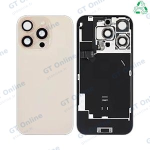Cache Arrière Aftermarket (PIEC) Apple iPhone 16 Pro Titane Sable