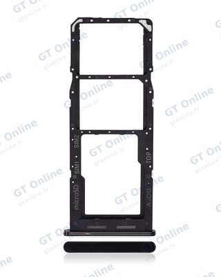 Tiroir SIM pour Samsung Galaxy A04S (A047 / 2022) (noir)