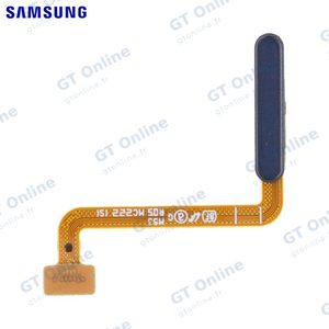 Lecteur Empreinte Original Samsung Galaxy M53 5G M536 GH96-15110A Bleu