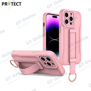 Coque de Protection QC-002 PROTECT pour Apple iPhone 14 Pro (#15) Rose