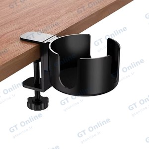 Porte-Gobelet de Bureau Noir