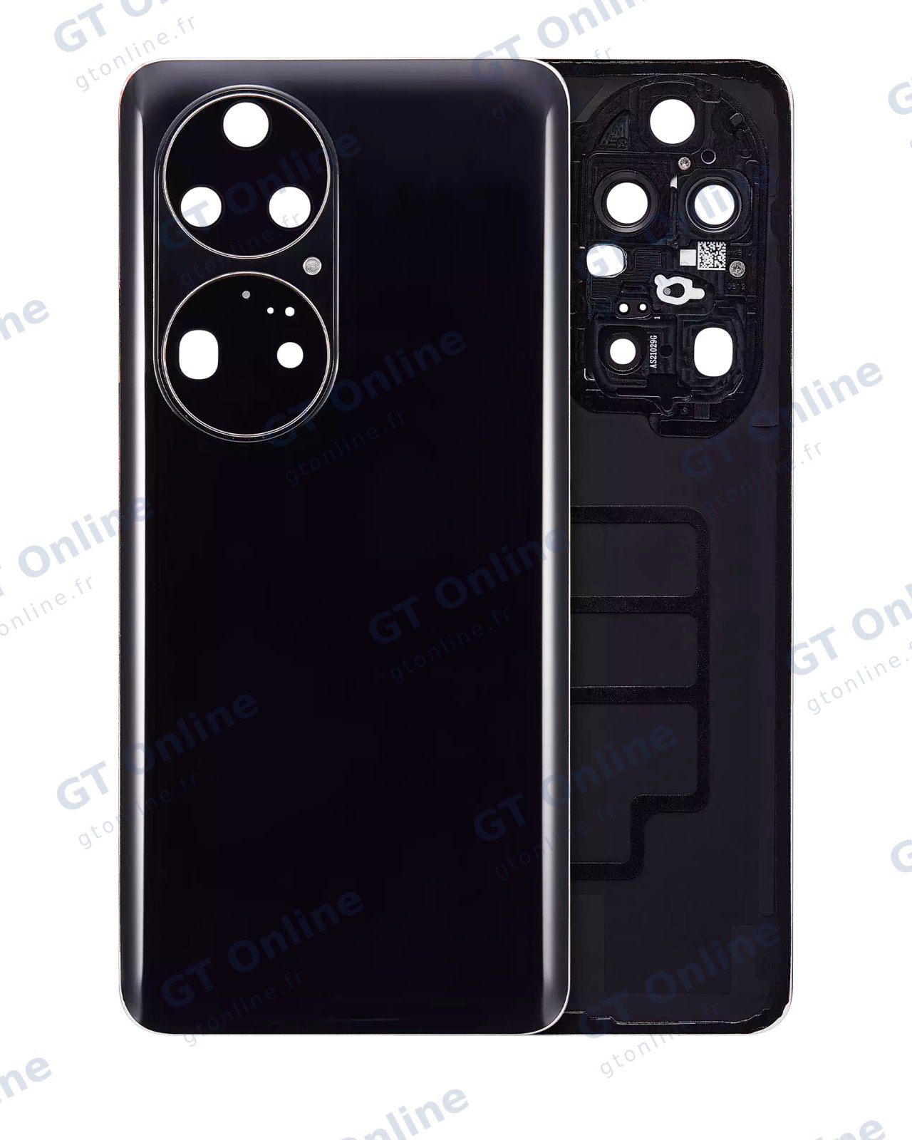 Vitre arrière pour Huawei P50 Pro (Golden Black)