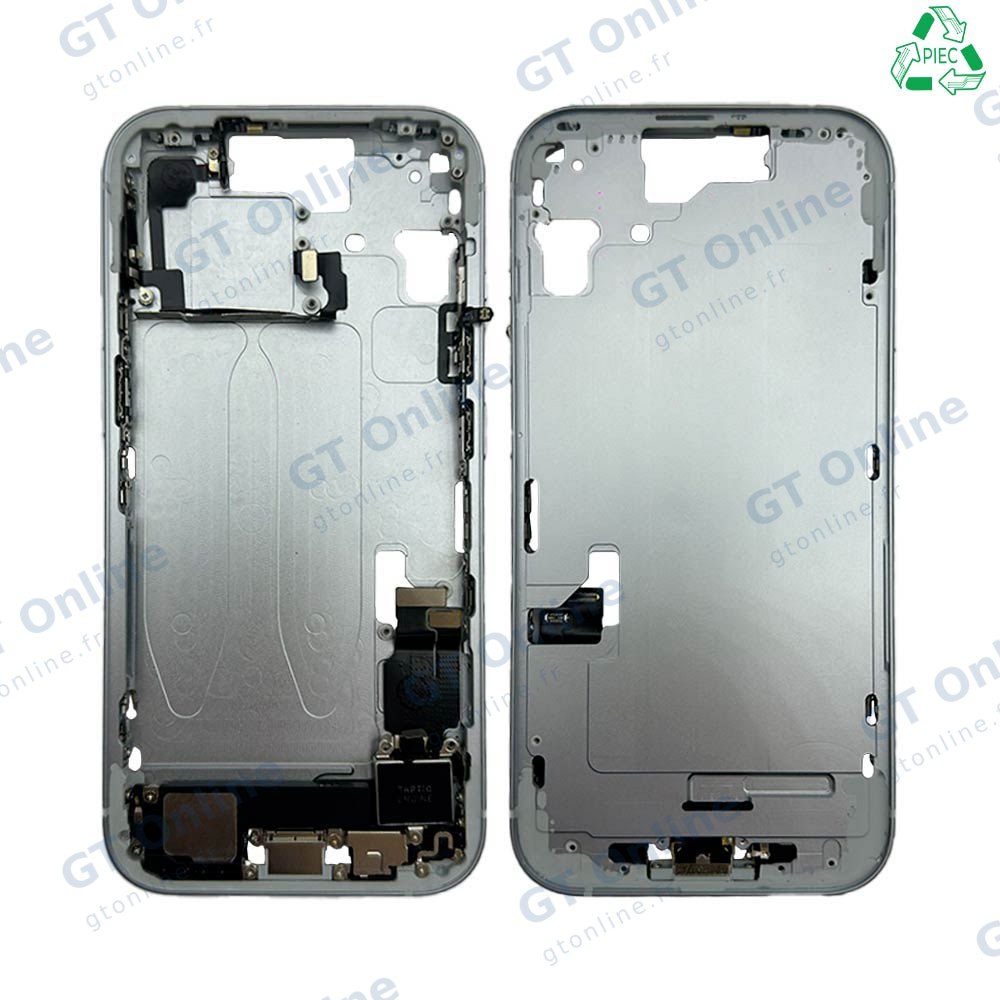 Châssis central pour iPhone 15 (bleu)