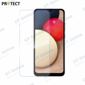Verre Trempé Classique PROTECT pour Samsung Galaxy A02s A025 Transparent