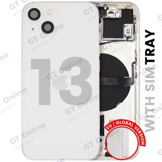 Châssis pour Apple iPhone 13 (version EU, origine d'occasion — grade A, lumière stellaire)
