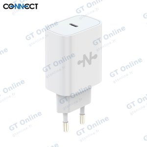 Chargeur Secteur USB-C CONNECT MC-CBC20W 20W Blanc