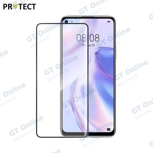 Verre Trempé Intégral PROTECT pour Huawei P40 Lite 5G Noir