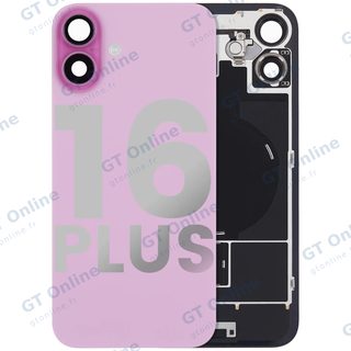 Vitre arrière pour Apple iPhone 16 Plus (origine d'occasion — grade B, rose)