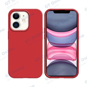 Pack de 10 Coques Silicone Compatible pour Apple iPhone 11 Bulk (#14) Rouge