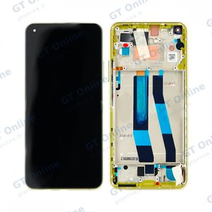 Écran Tactile avec Châssis Xiaomi Mi 11 Lite 5G Jaune Citron