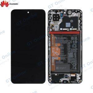 Bloc Écran Complet avec Châssis et Batterie Original Huawei Nova 10 SE 02355FAM Noir Étoilé