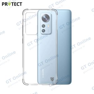 Coque Silicone Renforcée PROTECT pour Xiaomi 12 5G/12X Transparent